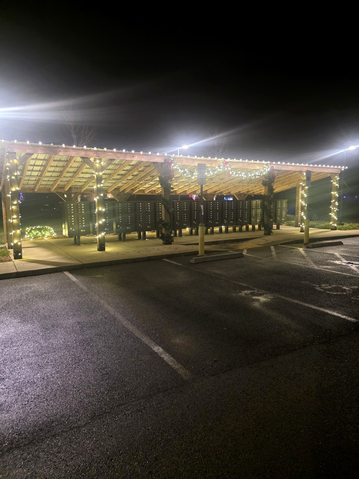 Holiday lighting project by Tennessee Twinkle Co.